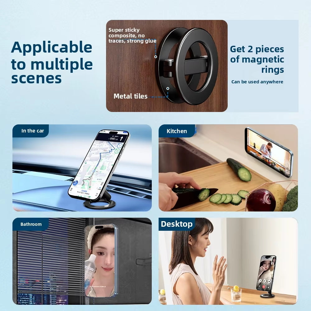 Dual-Sided Magnetic Phone Holder S6