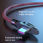 Elbow Design Charging Cable