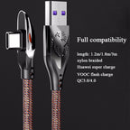 Elbow Design Charging Cable