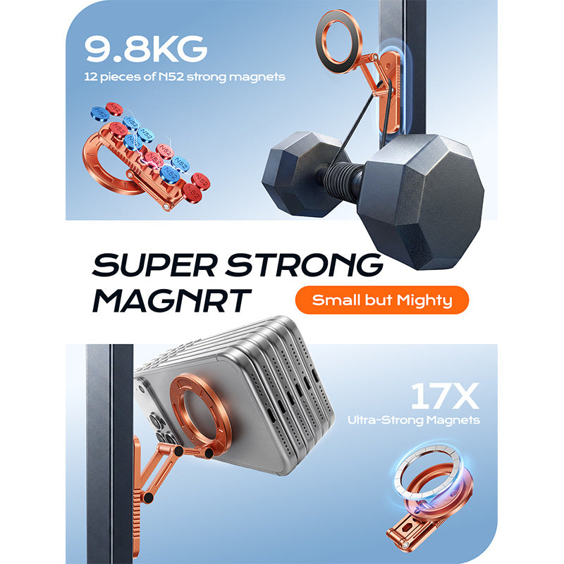 Foldable 360° Magnetic Golf Phone Holder