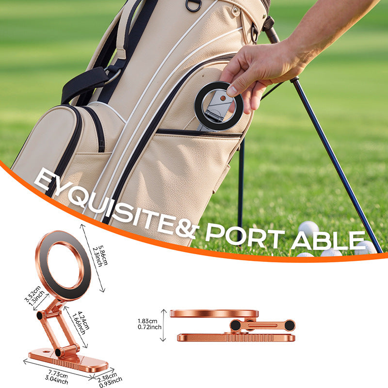 Foldable 360° Magnetic Golf Phone Holder