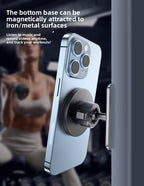 Dual Sided Magnetic Gym Holder Phone Stand