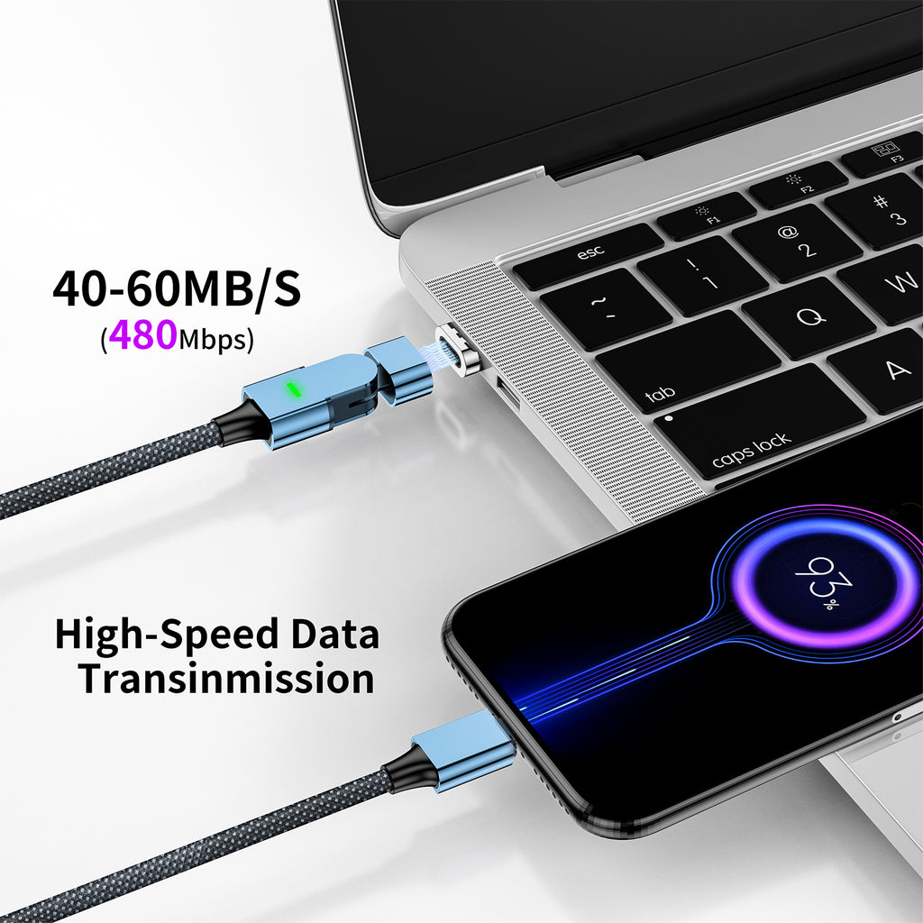 180° Rotation Magnetic Cable