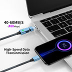 180° Rotation Magnetic Cable