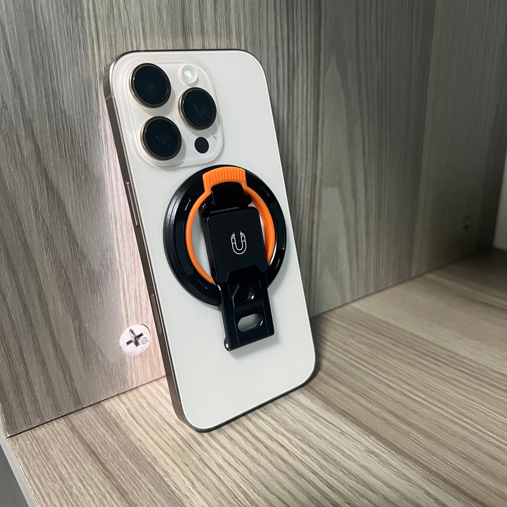 Foldable Dual-Sided Magnetic Phone Mount